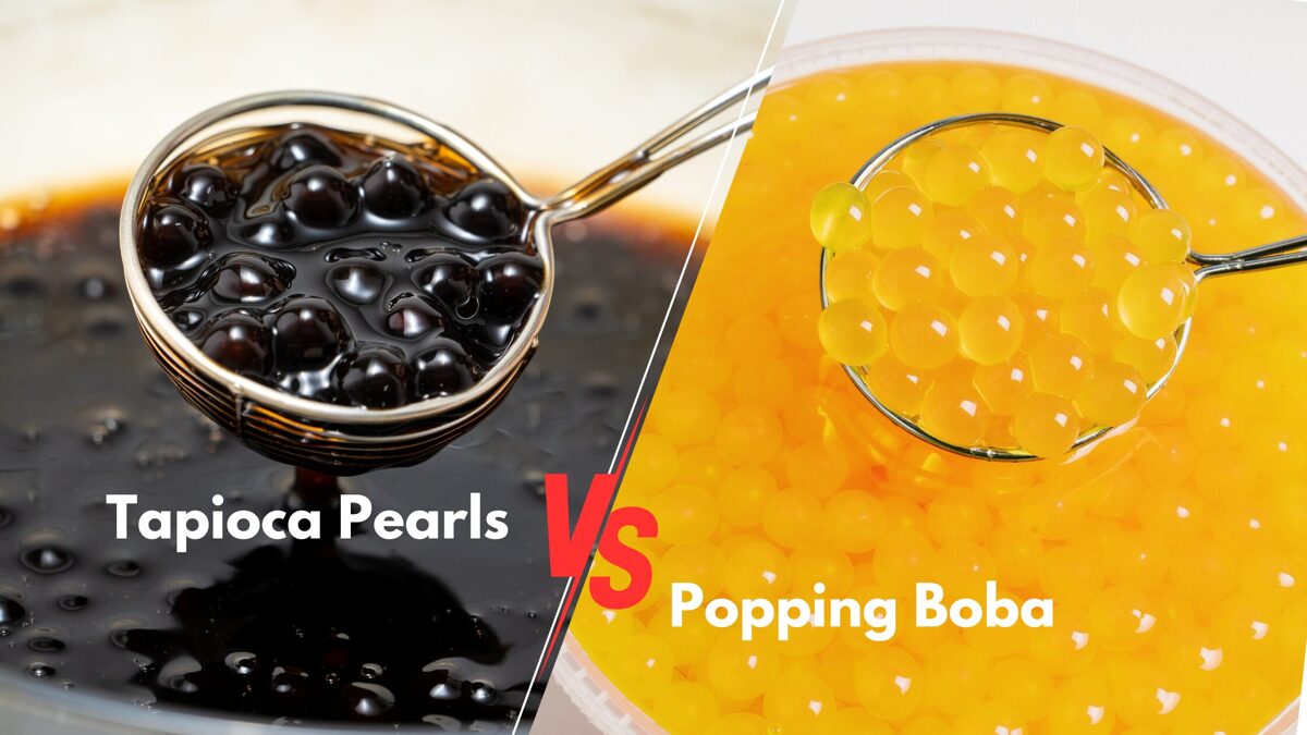Tapioca pearls and popping boba: What's the difference? – BOBA store