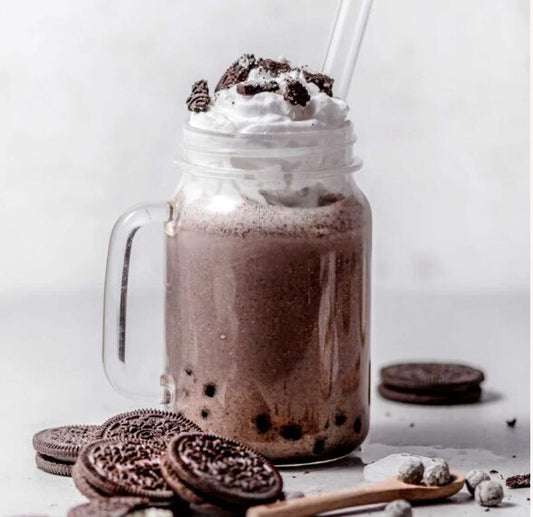 Oreo Frappe ar boba