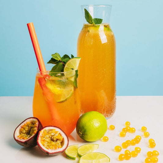 Passion fruit - zaļās jasmīnu tējas Burbuļtēja