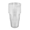 JAUNUMS! Glāzes, PET plastmasas, 400 ml,  12 gab. Image 2