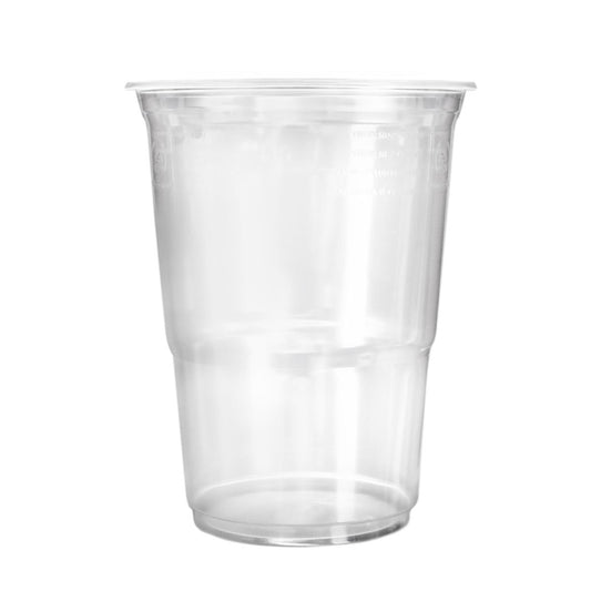 JAUNUMS! Glāzes, PET plastmasas, 400 ml,  12 gab. Image
