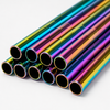 Metal Bubble tea straw, chameleon, 1 pc.