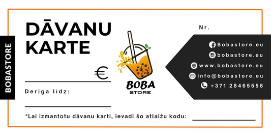 Dāvanu karte (fiziska karte)