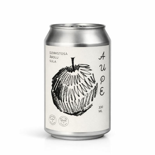Mazgāzēta ābolu limonāde AUPE, 330 ml
