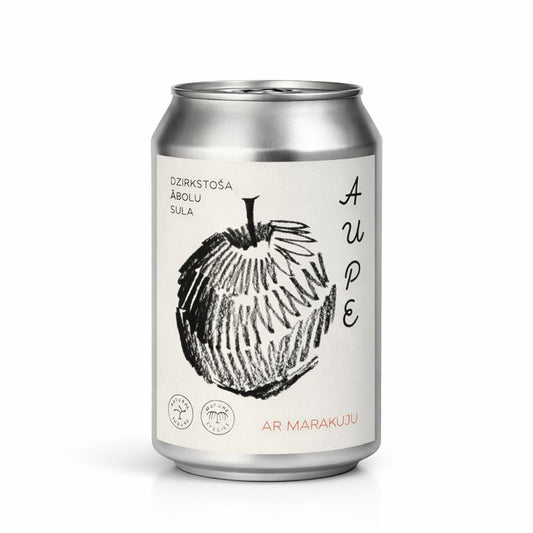Mazgāzēta ābolu-marakujas limonāde AUPE, 330 ml