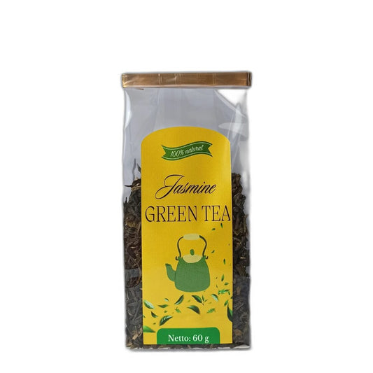 JASMĪNU zaļā tēja, 60g, beramā lapu tēja Image
