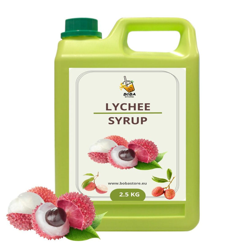 Lychee Syrup for Bubble Tea, Cocktails & Desserts – BOBA store