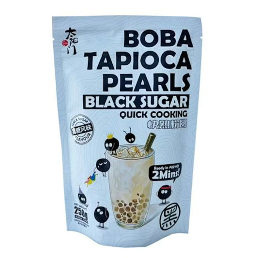 Quick cooking Tapioka pearls black_sugar