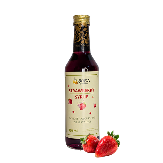 Zemeņu sīrups, 350 ml