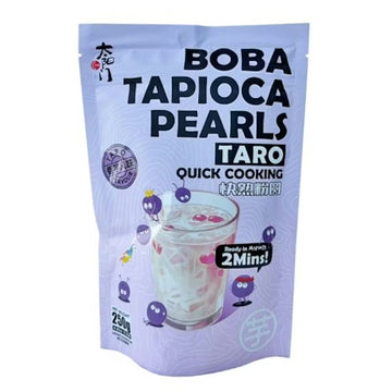 BOBA Tapiokas pērles Melnā cukura, 250g